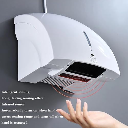 Automatic High-Speed Hand Dryer with Quiet Operation