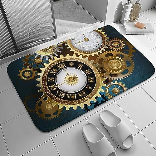 MZERSE Machine Washable Quick Dry Bath Mat for Kids