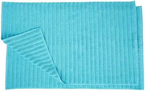 Superior Striped Bath Mats 2-Pack - Turquoise