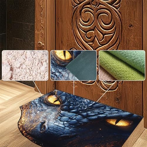 Dragon Bath Mat - 275x236 Inch Cool Pattern Bathroom Rug