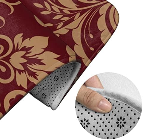 MZERSE Washable Bath Mat with Memory Foam