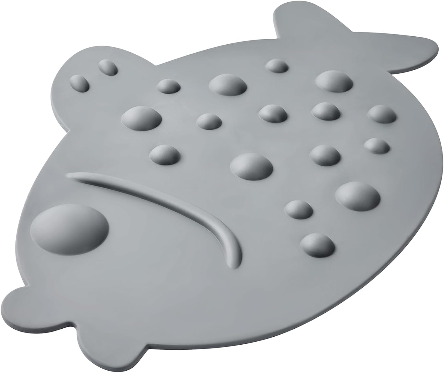 Non-Slip Baby Fish Mat with Strong Suction Cups for Kids