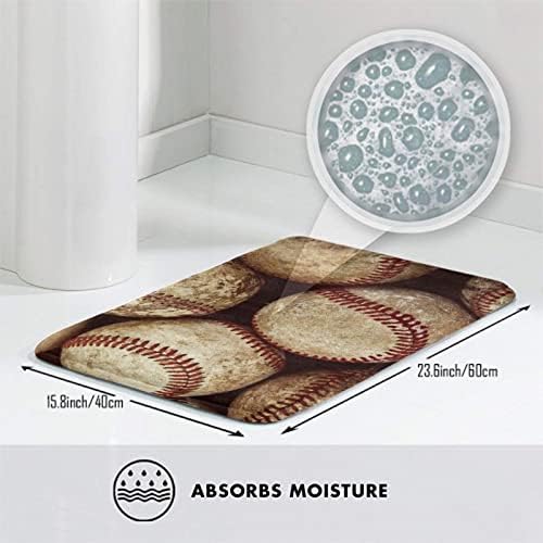 MZERSE Quick Dry Bath Mat with Memory Foam