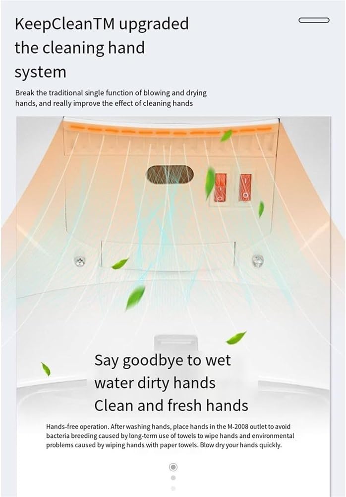 Automatic Hand Dryer with Tray and Sensor for Bathroom