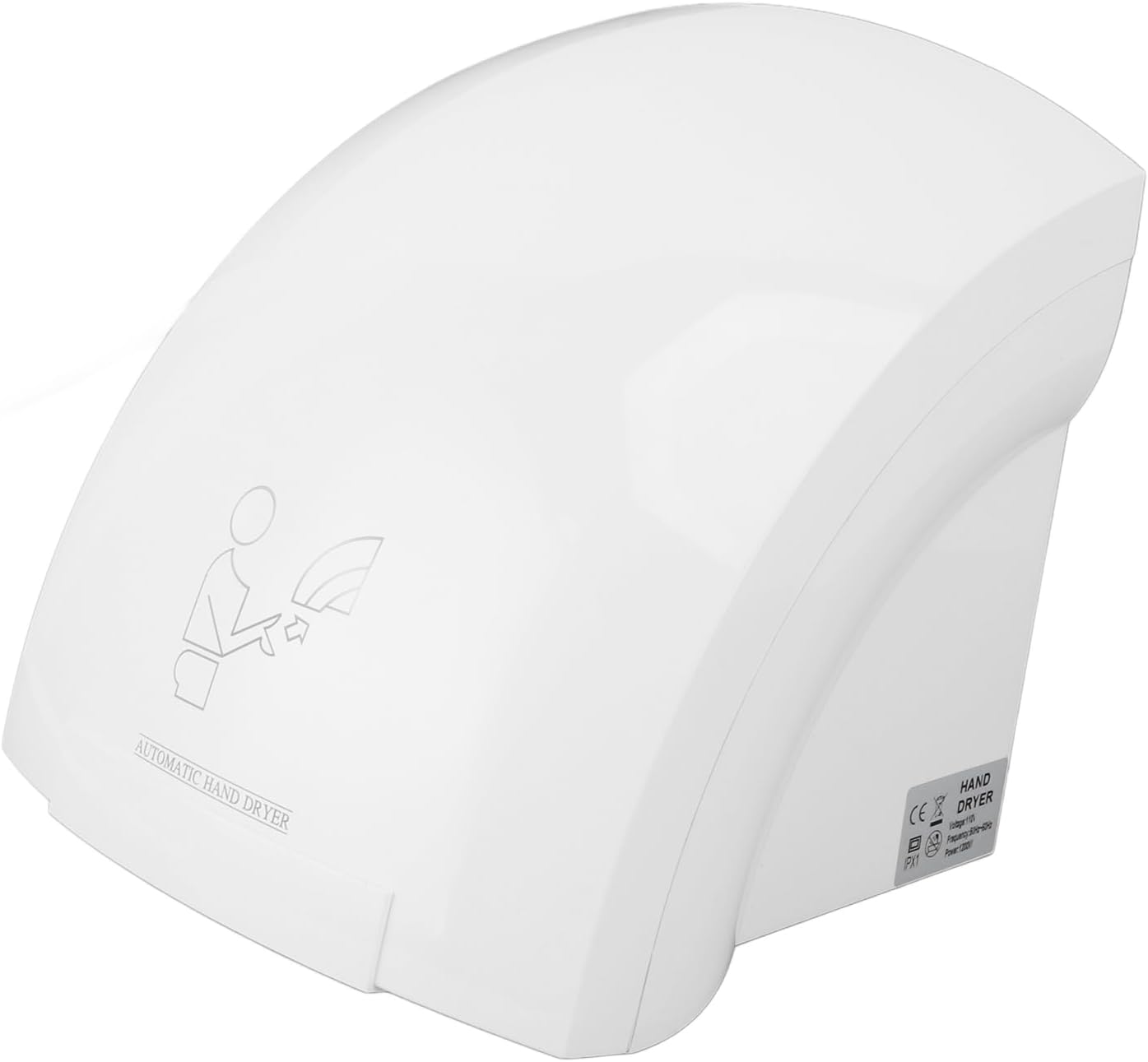 Commercial Hand Dryer with 1200W and Auto Sensing