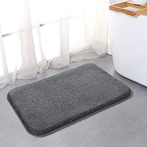 VannySucci 24x16 Non-Slip Bath Mat with Microfiber
