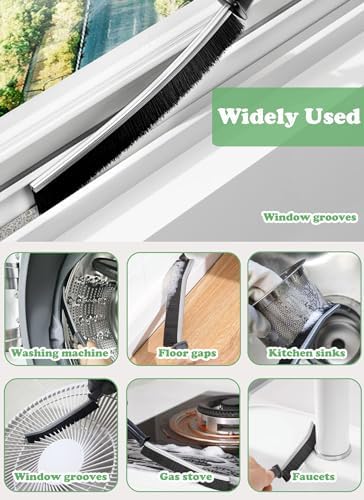 20Pcs Crevice Cleaning Brush Set for Home and Kitchen