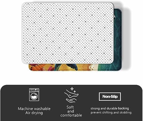 Feelyou Castle Bath Rug 16x24 Rainbow Kids