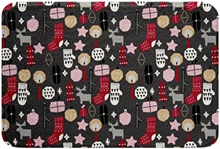 SGYDW Xmas Gnome Doormat 24x16in