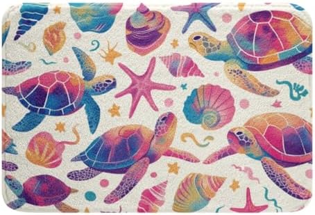 Erosebridal Sea Turtle Bath Rug Set for Kids 1