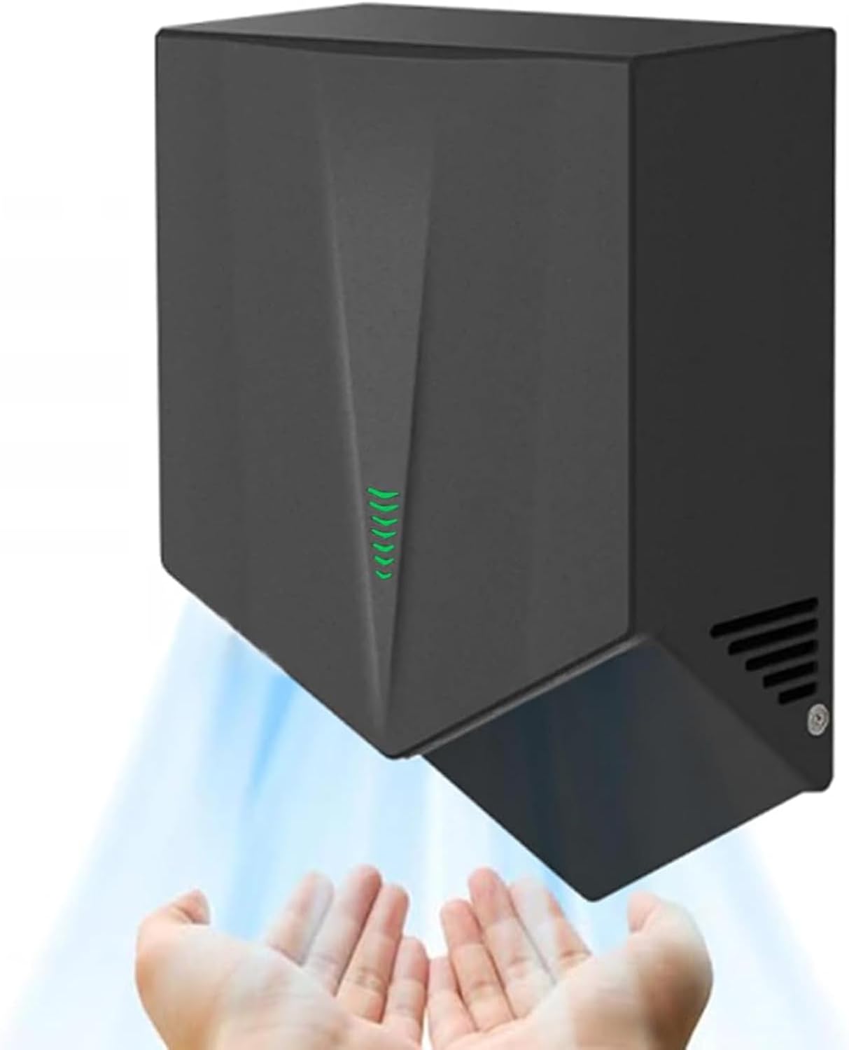 JIXDILO High-Speed Automatic Hand Dryer Black 235x144x39cm