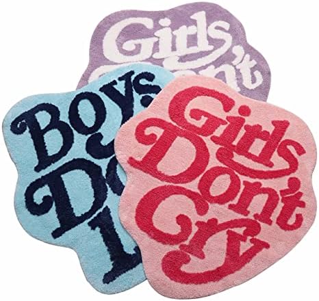 Kaupuar Purple Girls Dont Cry Bath Rug 1