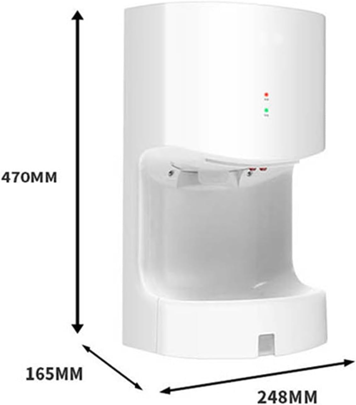 Automatic Jet Hand Dryer - High Efficiency and Quiet Operation