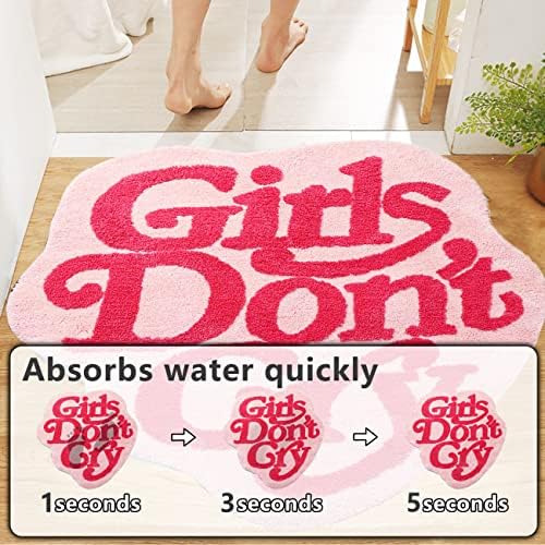 Kaupuar Purple Girls Dont Cry Bath Rug 1
