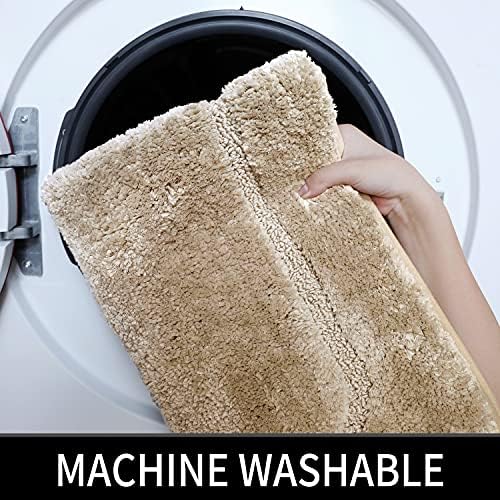 Ultra Soft Fluffy Non-Slip Bath Rug 16 x 24