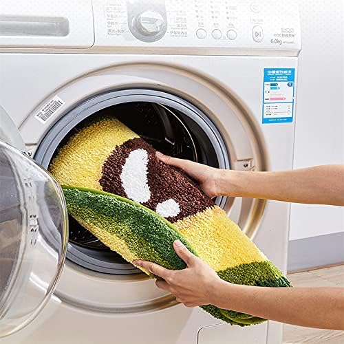 LEVINIS Avocado Bath Rug Non-Slip Absorbent Kids Bathroom Mat