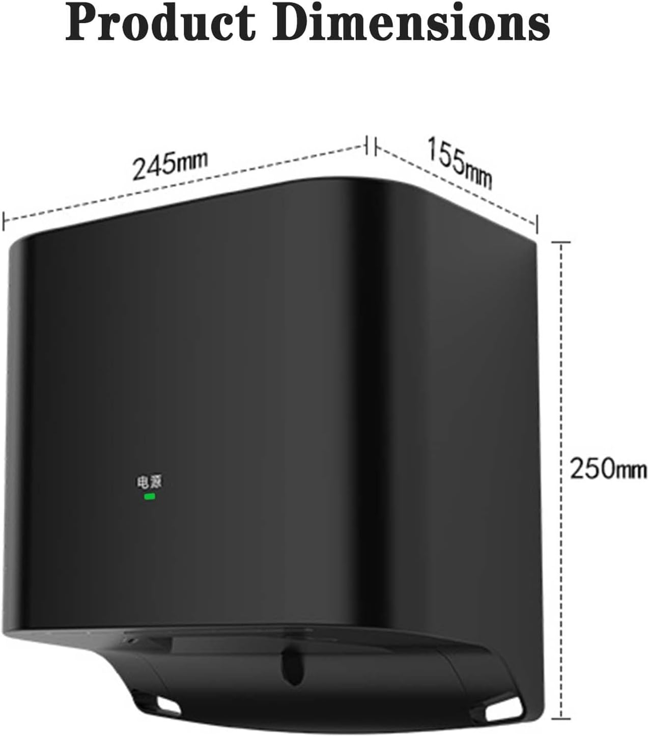 Intelligent High Speed Hand Dryer with Cold Hot Air