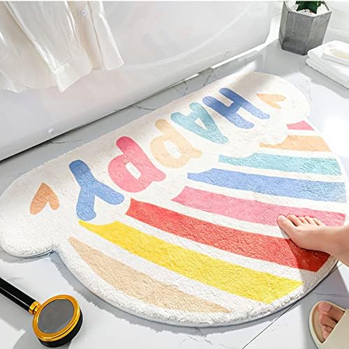 Carpet Semi-Circular Area Rug Grey Bath Mat Entry Door Rugs