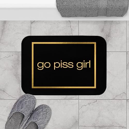 Funny Girl Bath Mat 16x24 Inch Serena Van Der Woodsen Design