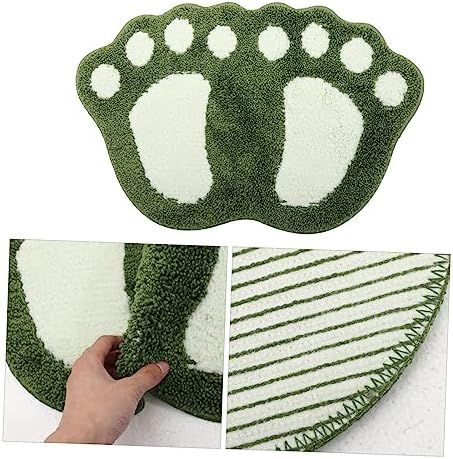 KONTONTY Water Absorbent Anti-Slip Bath Rug for Kids