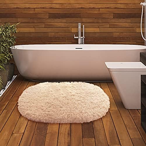 KELINFONG 27x18 Inch Plush Bath Rug Set