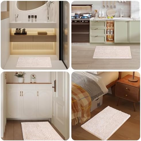 NUOVARUGS Ultra-Soft 2-Piece Bath Rug Set