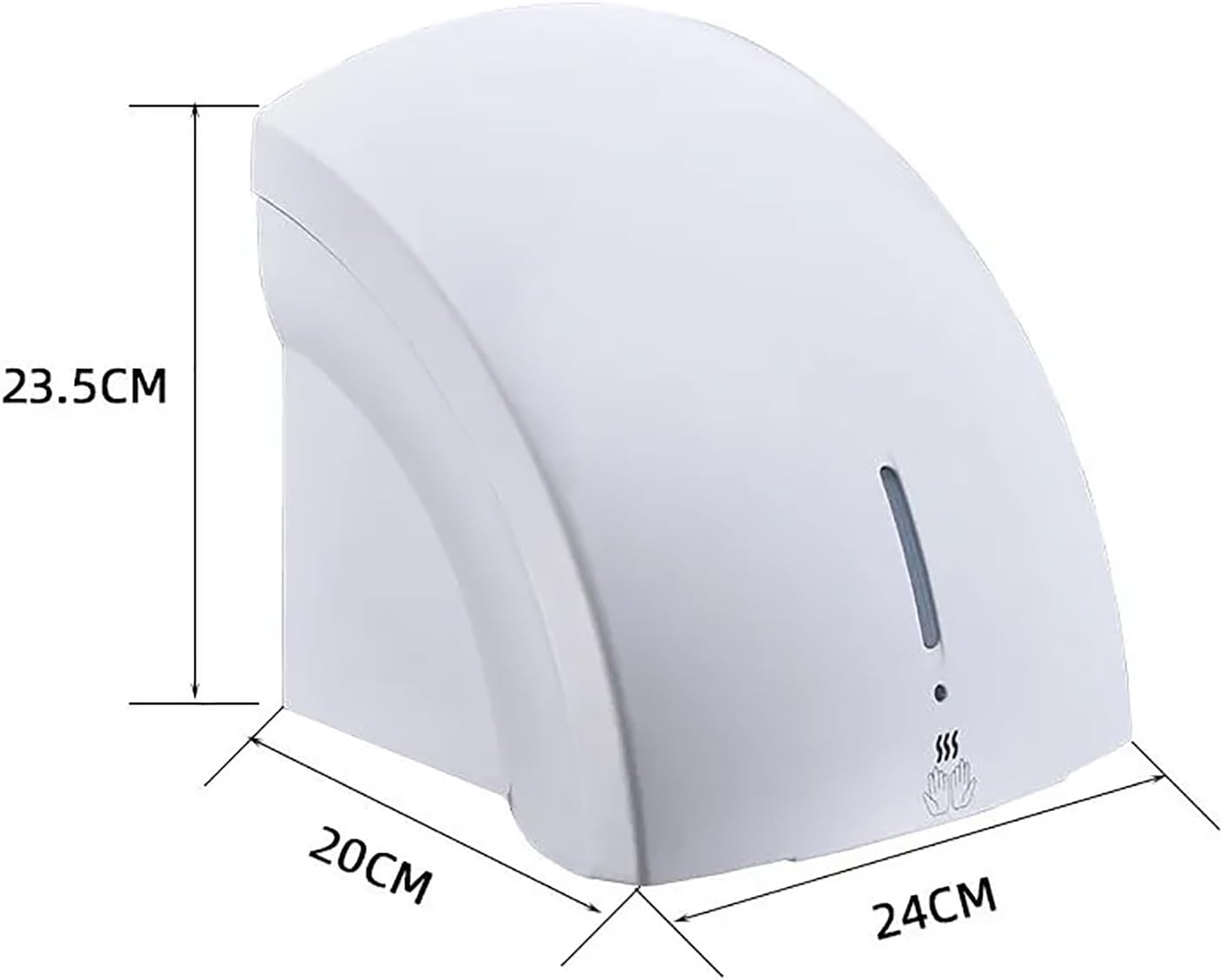 Automatic High-Speed Hand Dryer with Quiet Operation