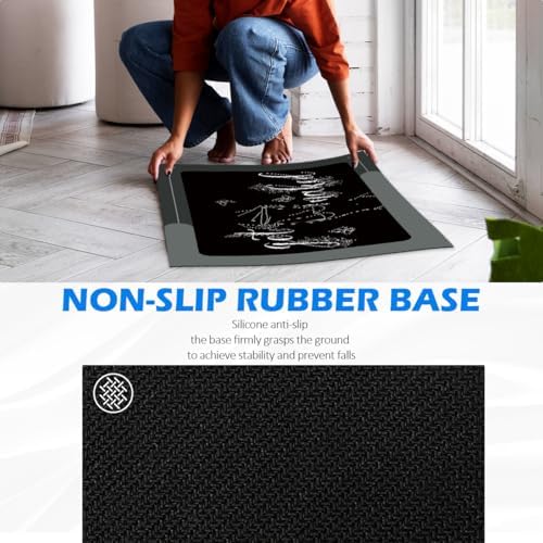Get Naked Bath Mat - Super Absorbent Quick Dry Bathroom Rug