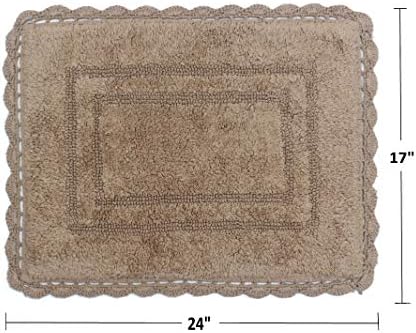 Home Weavers 100 Cotton Reversible Bath Mat