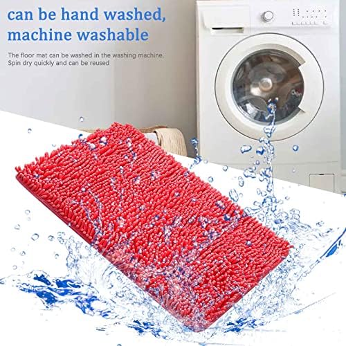 KELINFONG Black Non-Slip Microfiber Bath Mat