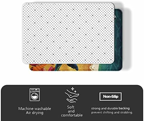 Feelyou Milk Cow Bath Mats for Bathroom