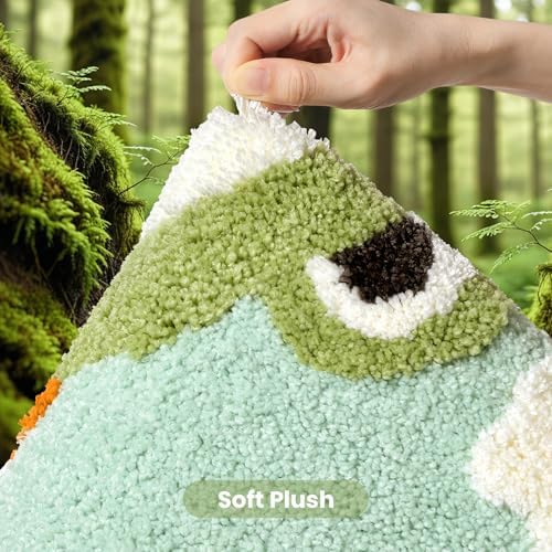WREWING Animal Bath Mat with Cute Duck Design