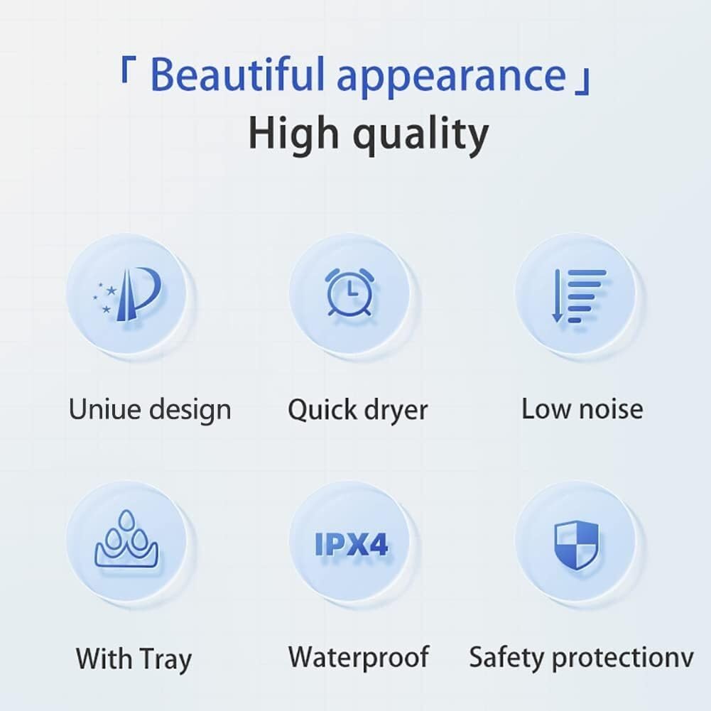 1200W Smart Induction Hand Dryer for Home and Commercial Use