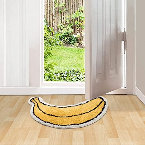 Cute Banana Shape Non-Slip Bath Rug for Kids
