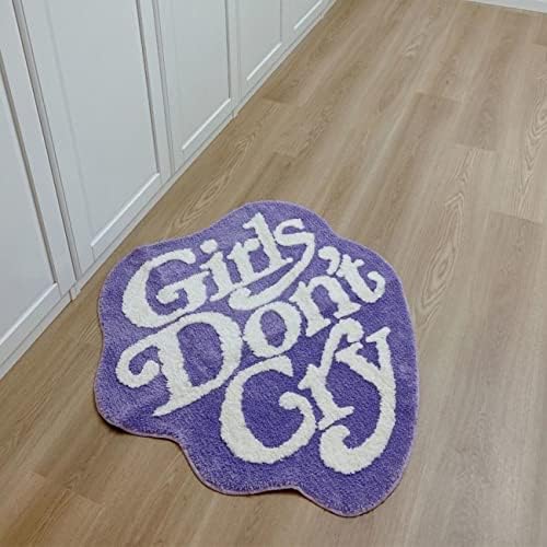 Kaupuar Purple Girls Dont Cry Bath Rug 1