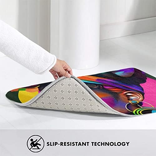 MZERSE Quick Dry Bath Mat with Memory Foam 1