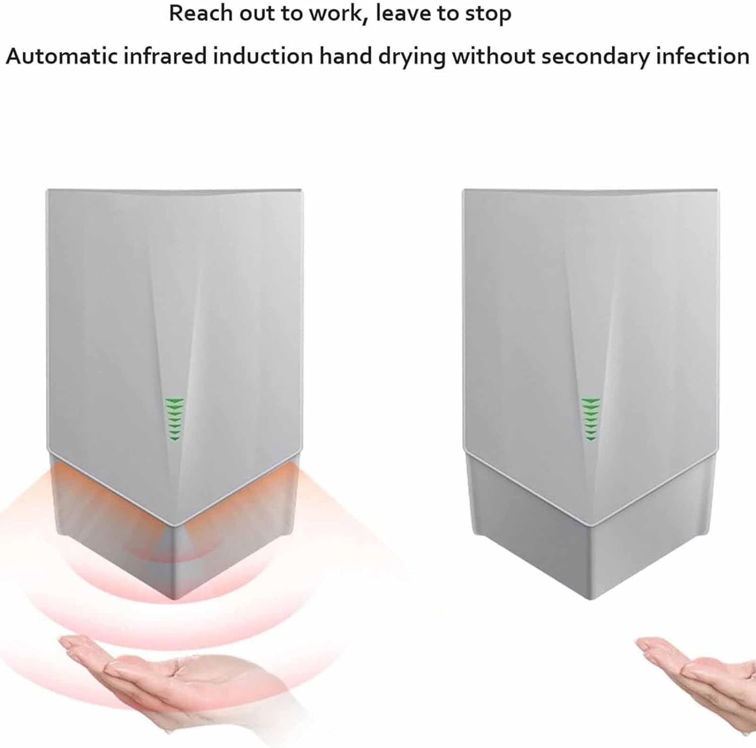 COYEUX Commercial Hand Dryer Wall Mounted Automatic Induction