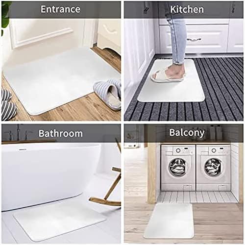 Funny Kids Red Poppy Bath Rug Welcome Mat 16x24 inch