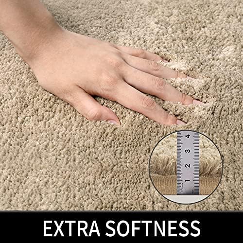 Ultra Soft Fluffy Non-Slip Bath Rug 16 x 24