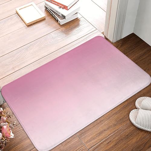 Soft Flannel Non-Slip Bath Mat 16x24inch
