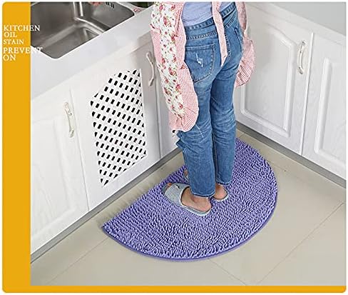 KELINFONG 20x14 Inch Microfiber Bath Rug Set