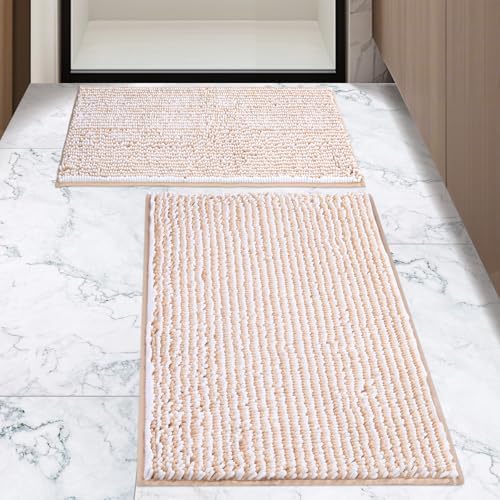 NUOVARUGS Ultra-Soft 2-Piece Bath Rug Set