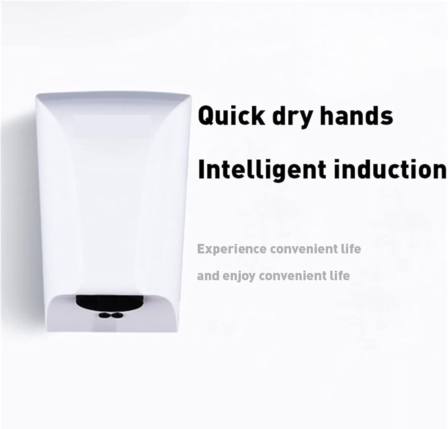 Commercial Hand Dryer with Induction Sensor Silver