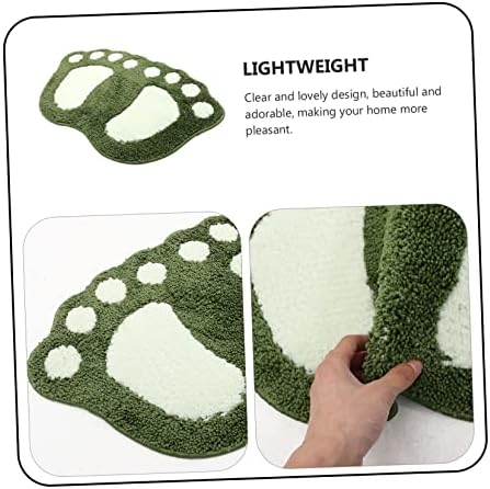 KONTONTY Water Absorbent Anti-Slip Bath Rug for Kids