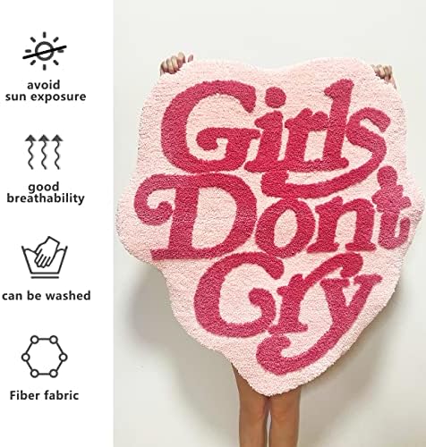 Kaupuar Purple Girls Dont Cry Bath Rug 1