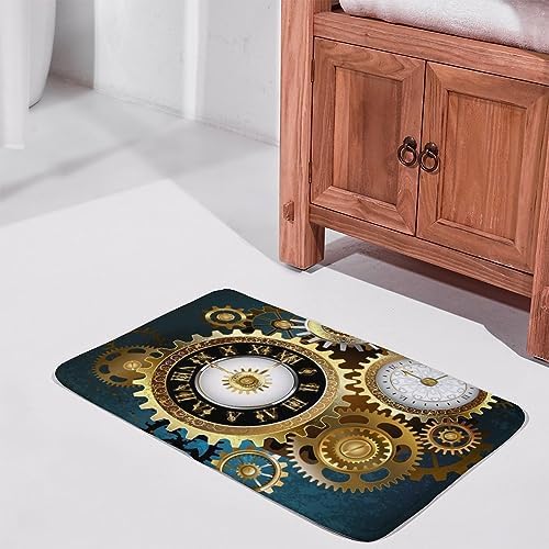 MZERSE Machine Washable Quick Dry Bath Mat for Kids