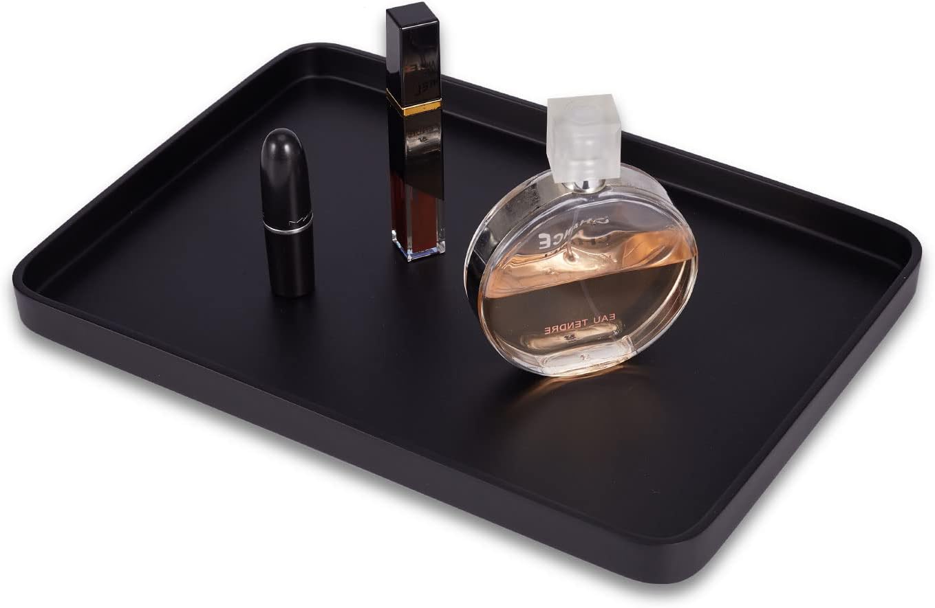 SZYRL Black Resin Bathroom Vanity Tray 1004 x 559 x 098 Inches