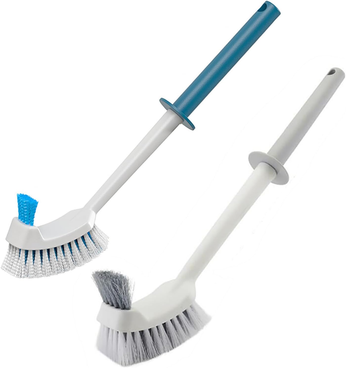 2Pack Toilet Brush for Bathroom Flexible and Durable