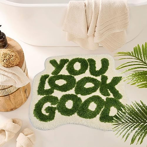 You Look Good Bath Mat - Soft Microfiber Non Slip