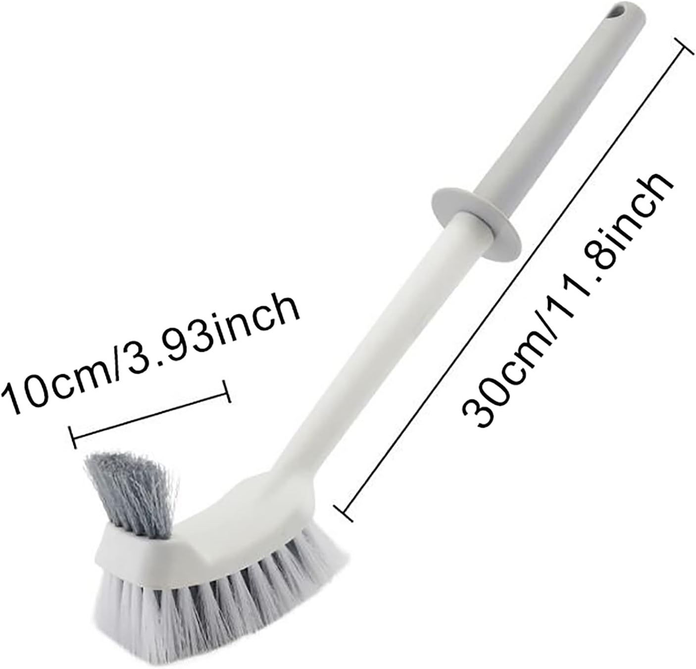 2Pack Toilet Brush for Bathroom Flexible and Durable